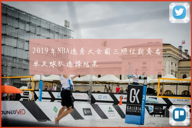 2019年NBA选秀大会前三顺位新秀名单及球队选择结果